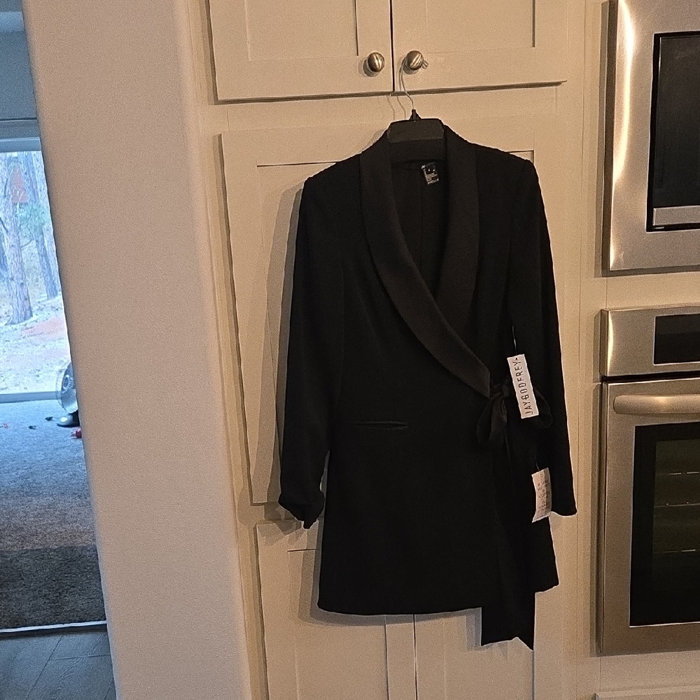 JAYGODFREY Black Mini Dress